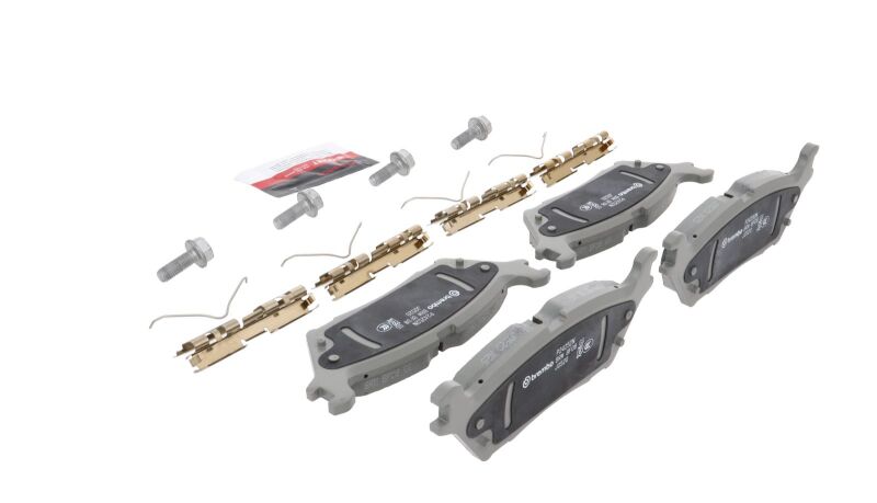 Brembo PRIME Rear Brake Pad Set 149x17x52 - Ford F-150 / Expedition / F-150 Lightning / Bronco / Lincoln Navigator 2021-2025 - Ceramic, view 19