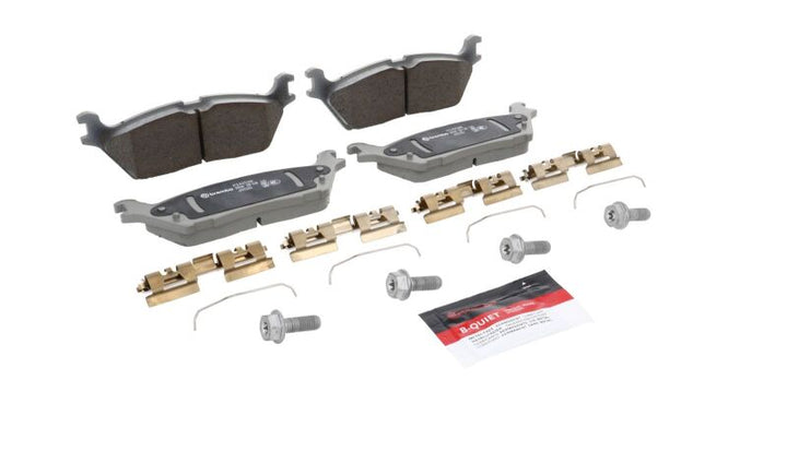 Brembo PRIME Rear Brake Pad Set 149x17x52 - Ford F-150 / Expedition / F-150 Lightning / Bronco / Lincoln Navigator 2021-2025 - Ceramic, view 2