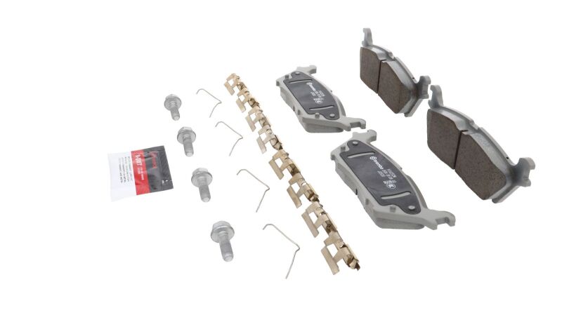 Brembo PRIME Rear Brake Pad Set 149x17x52 - Ford F-150 / Expedition / F-150 Lightning / Bronco / Lincoln Navigator 2021-2025 - Ceramic, view 20