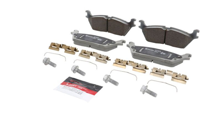Brembo PRIME Rear Brake Pad Set 149x17x52 - Ford F-150 / Expedition / F-150 Lightning / Bronco / Lincoln Navigator 2021-2025 - Ceramic, view 21