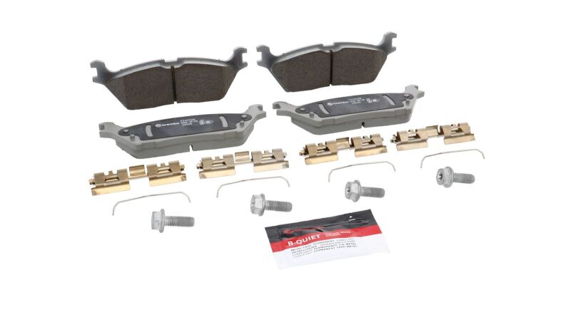Brembo PRIME Rear Brake Pad Set 149x17x52 - Ford F-150 / Expedition / F-150 Lightning / Bronco / Lincoln Navigator 2021-2025 - Ceramic, view 24