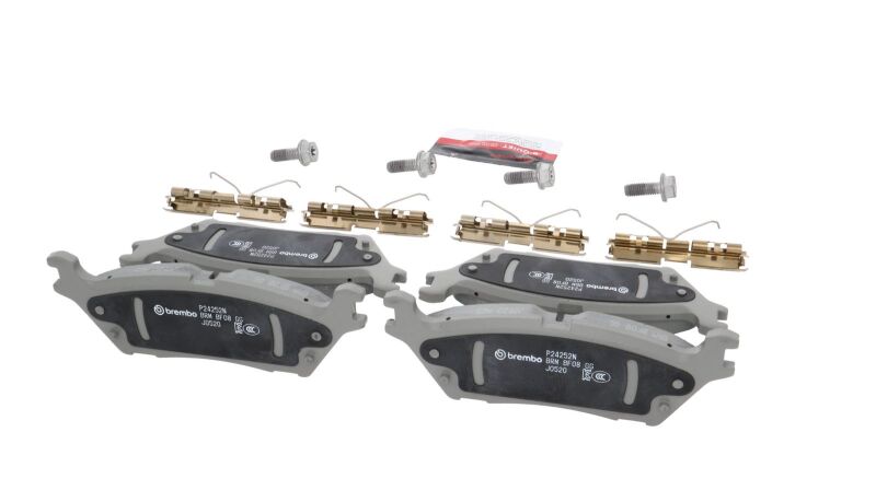 Brembo PRIME Rear Brake Pad Set 149x17x52 - Ford F-150 / Expedition / F-150 Lightning / Bronco / Lincoln Navigator 2021-2025 - Ceramic, view 26