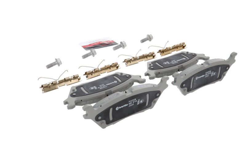 Brembo PRIME Rear Brake Pad Set 149x17x52 - Ford F-150 / Expedition / F-150 Lightning / Bronco / Lincoln Navigator 2021-2025 - Ceramic, view 7