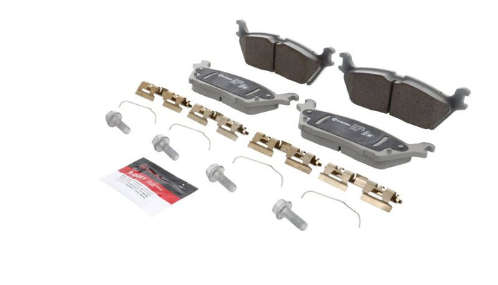 Brembo PRIME Rear Brake Pad Set 149x17x52 - Ford F-150 / Expedition / F-150 Lightning / Bronco / Lincoln Navigator 2021-2025 - Ceramic, view 9