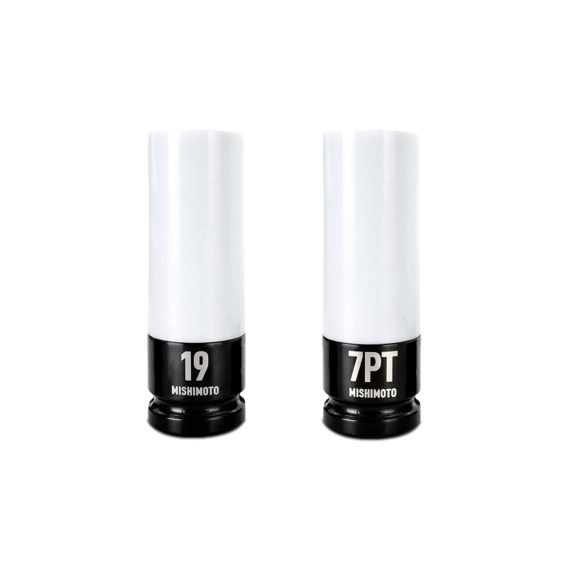 Mishimoto M14x1.5 Steel Locking Lug Nuts Black (20 Pack)