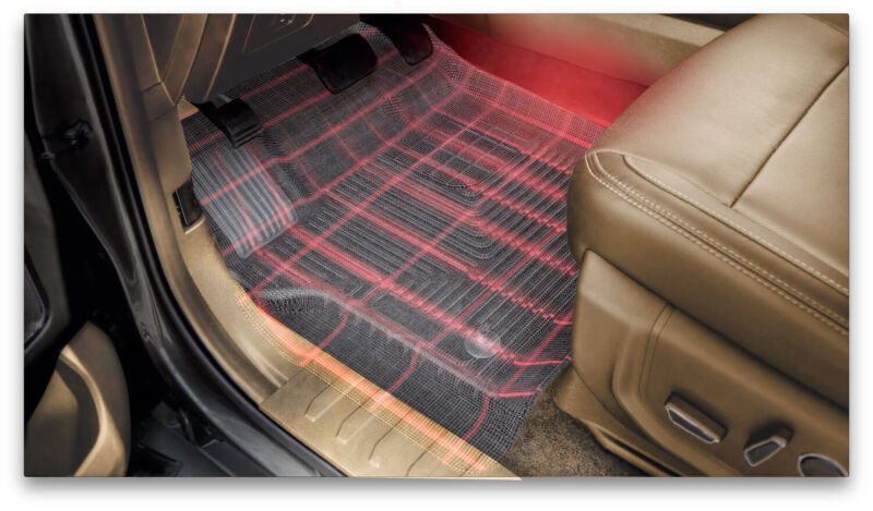 Husky Liners 2018 Buick Enclave w/ Bucket Seats WeatherBeater 2nd Row Black Floor Liners