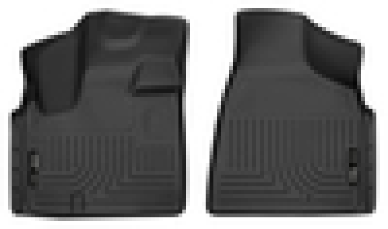 Husky Liners X-Act Contour Front Black Floor Liners for 08-20 Dodge Grand Caravan