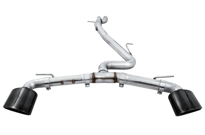 AWE Tuning 18-19 Audi TT RS 8S/RK3 2.5L Turbo Track Edition Exhaust - Diamond Black RS-Style Tips.