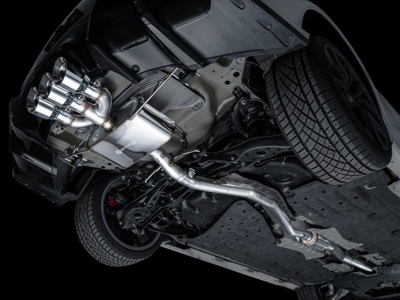 AWE Tuning Touring Edition Exhaust with Triple Chrome Silver Tips for 2024 Acura Integra Type S DE5