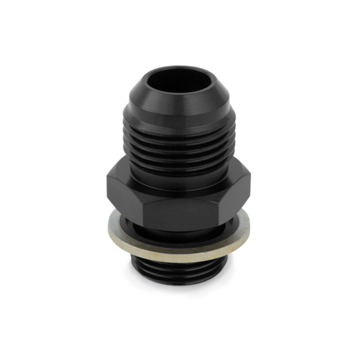 Mishimoto Sandwich Plate Fitting with M20 x -10AN Threads - Black - OneFastShop