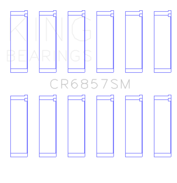 King Engine Bearings Chrysler Pentastar 3.6L ERB V6 Connecting Rod Bearing Set Size STD