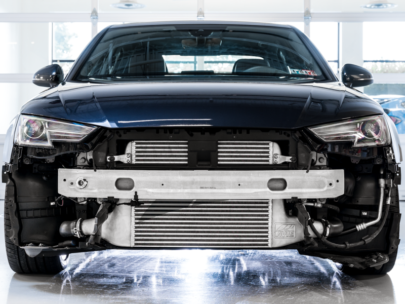 AWE Tuning 2018-2019 Audi B9 S4 / S5 Quattro 3.0T Cold Front Intercooler Kit.