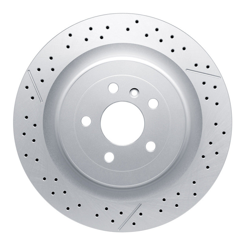 Dynamic Friction GeoSPEC Drilled & Slotted Rear Rotor - Mercedes GL63, GLE63, GLS63, ML63 AMG