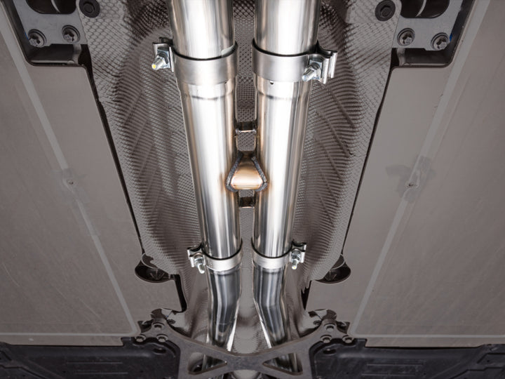 AWE Tuning BMW G90/G99 M5 Track Edition Cat-Back Exhaust Diamond Black Tips