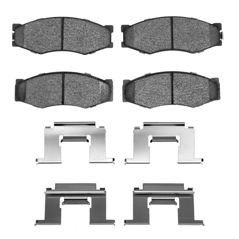 DFC 5000 Advanced Semi-Metallic Front Brake Pad & Hardware Kit - Nissan 300ZX / D21 / Maxima 1982-1997