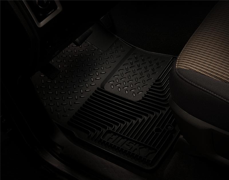 Husky Liners Front Floor Liners - Ford Mustang, Focus 1967-2009 - Black, image 2