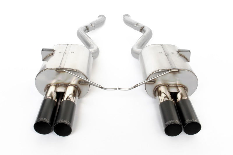 Dinan Free Flow Axle-Back Exhaust - BMW M3 (E92/E93) 2008-2013 - Black Tips