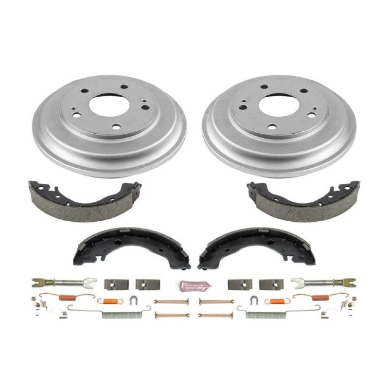 PowerStop Autospecialty Rear Drum Brake Kit - Honda Civic 2012-2015