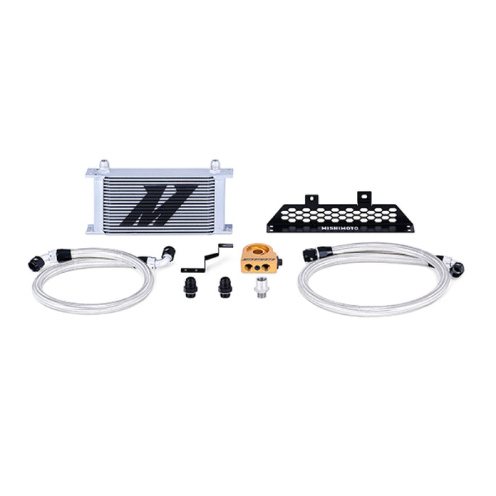 Mishimoto Thermostatic Oil Cooler Kit for 13-18 Ford Focus ST - Silver - OneFastShop