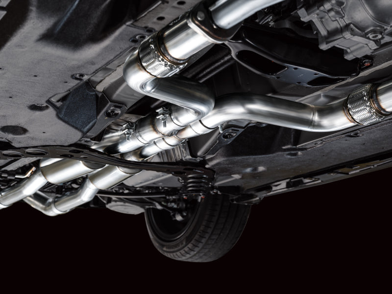 AWE Track Edition Catback Exhaust System with Diamond Black Tips for 2023 Nissan Z RZ34 RWD