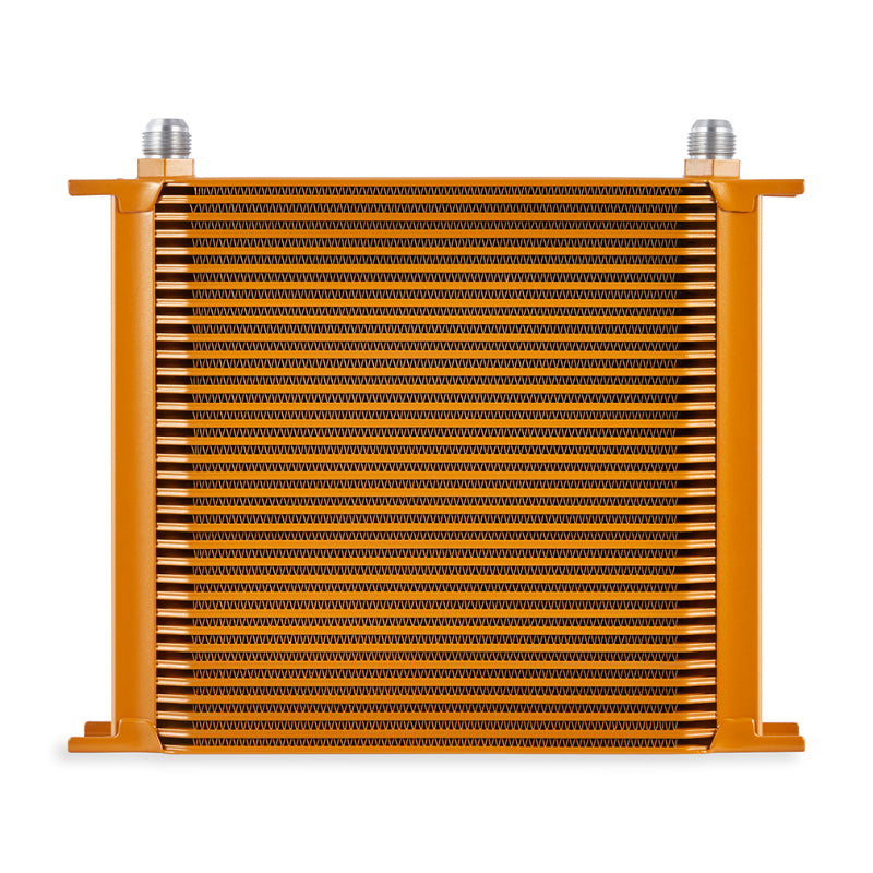 Mishimoto Universal 34 Row Oil Cooler Gold Finish Core - OneFastShop