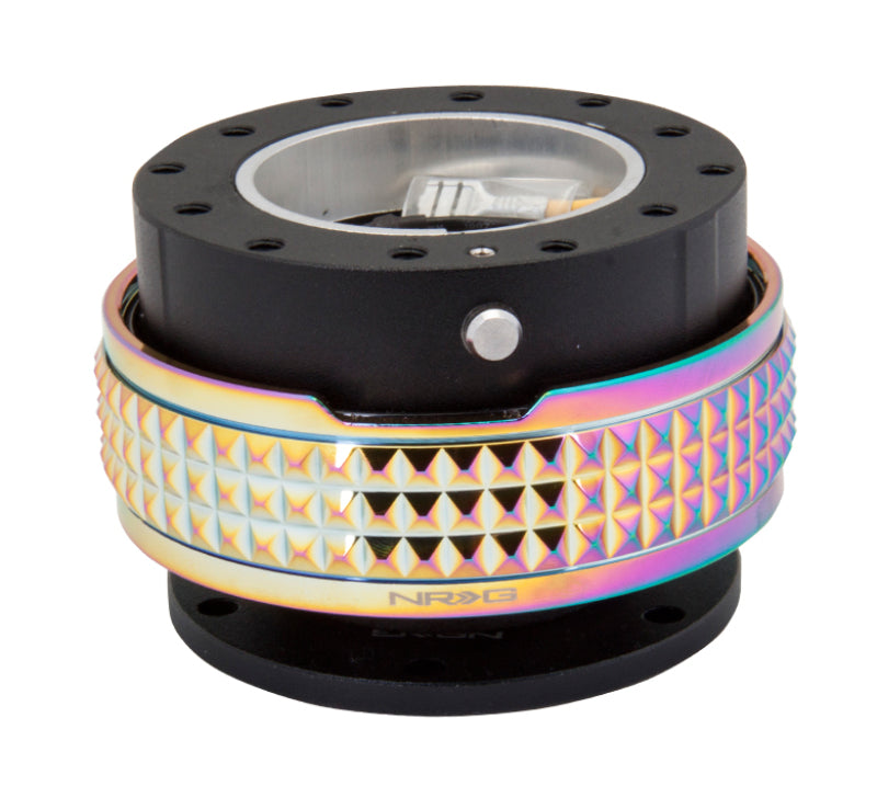 Nrg Quick Release Kit Pyramid Edition Black Body Neochrome Pyramid Ring