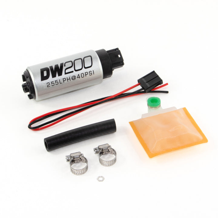 DeatschWerks 255 LPH In-Tank Fuel Pump with Universal Set Up Kit for Buick Regal GMC Syclone Mazda RX-7 Pontiac Firebird