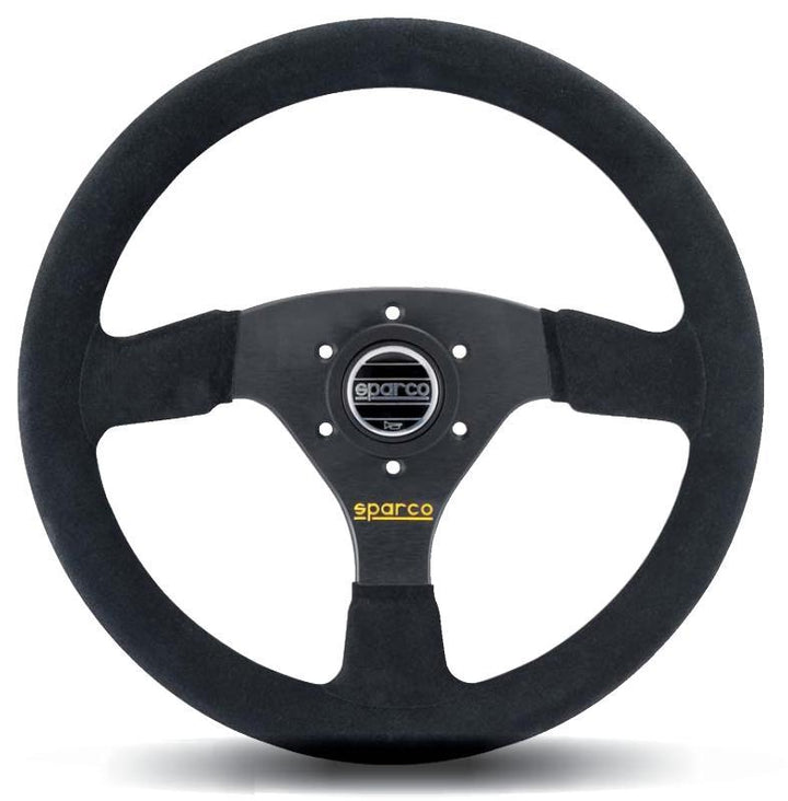 Sparco 323 Steering Wheel Suede Black (323) (323) (323) - OneFastShop