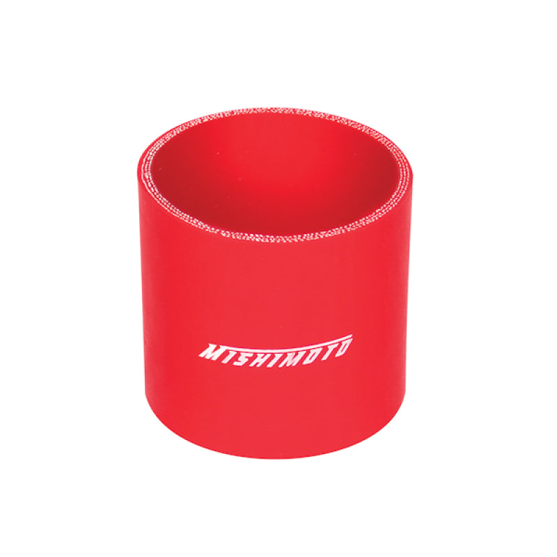 Mishimoto Silicone Straight Coupler 2.5-Inch Red - OneFastShop