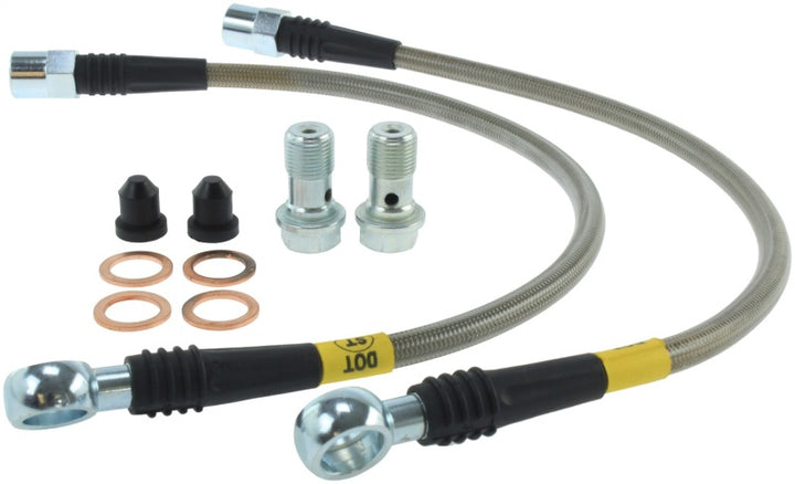 Stoptech Rear Stainless Steel Brake Line Kit for 01-05 Audi Allroad Quattro - OneFastShop