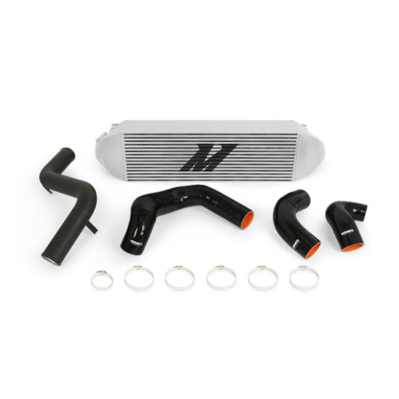 Mishimoto Intercooler with Black Pipes - Ford Focus ST 2013-2018 - Silver, image 2