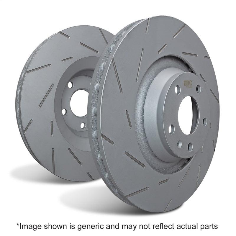 EBC USR Slotted Front Brake Rotors - Volkswagen Atlas / Cross Sport 2018-2026