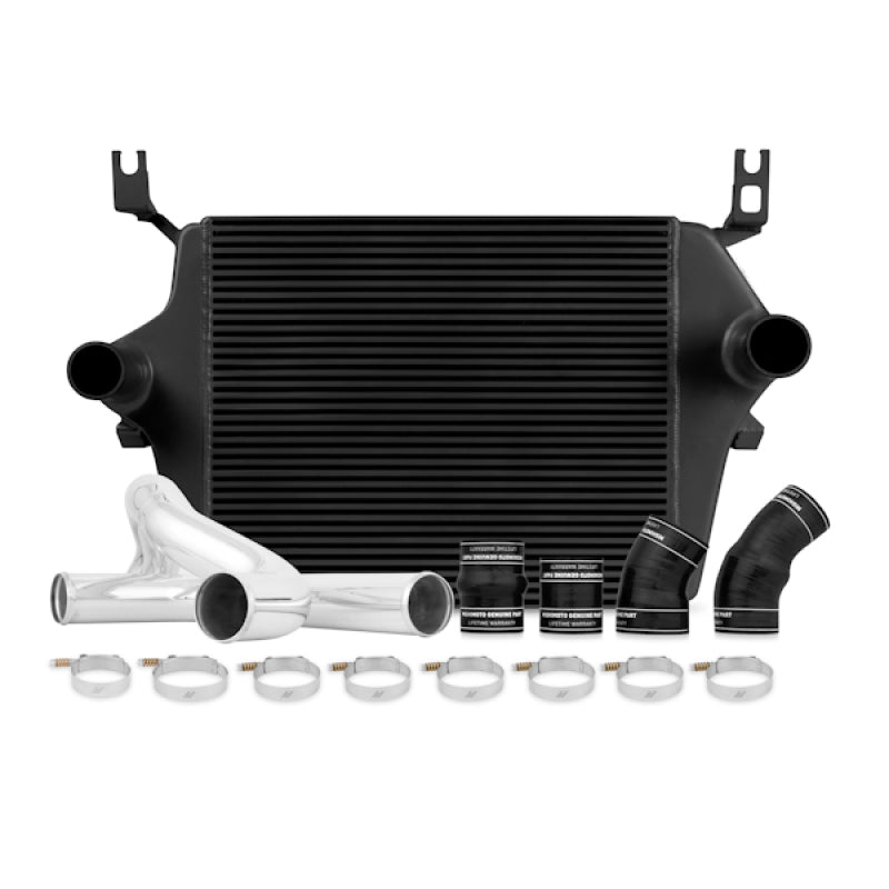Intercooler Kit With Pipes Black 03-07 Ford 6.0L Powerstroke - OneFastShop