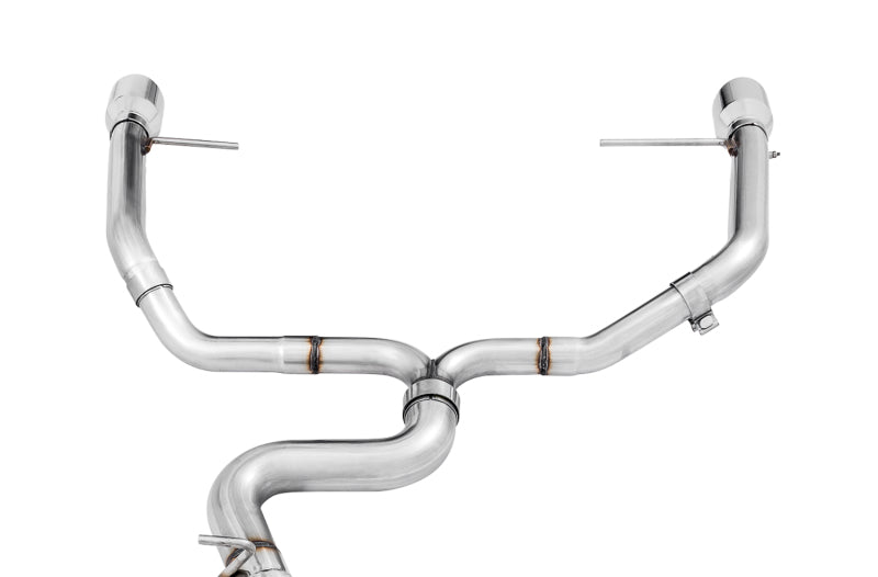 AWE Tuning Track Edition Exhaust with Polished Silver Tips for VW MK7 Golf Alltrack/Sportwagen 4Motion