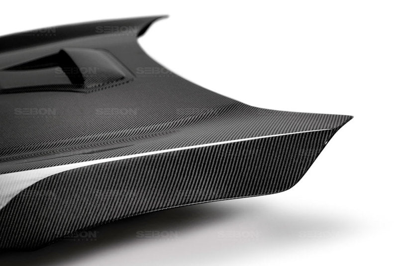 Seibon Carbon Fiber TR Hood for 16-17 Honda Civic - OneFastShop
