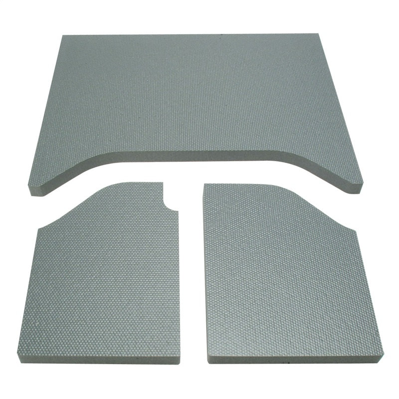 DEI Headliner Boom Mat 2007-2010 Jeep Wrangler JK 2-Door Gray 3 Piece