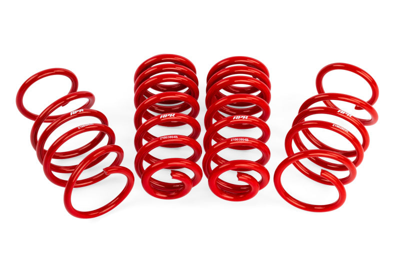 APR Roll-Control Lowering Springs - Volkswagen Golf R (MK8) 2022-2026 - Red