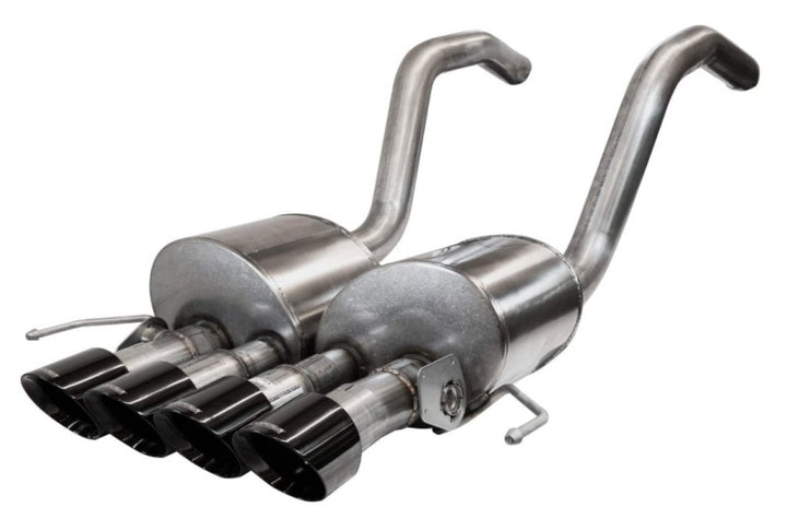 Corsa Performance Xtreme Axle-Back Exhaust for Corvette C7 Z06 6.2L - 2.75in Dual NPP & Quad Black Tips - 2015-2019 - OneFastShop
