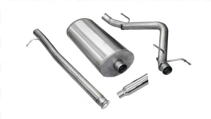 CORSA Performance Polished Sport Cat-Back Exhaust for 2010-2013 Chevrolet Silverado 1500 4.8L V8 Ext. Cab/Std. Bed