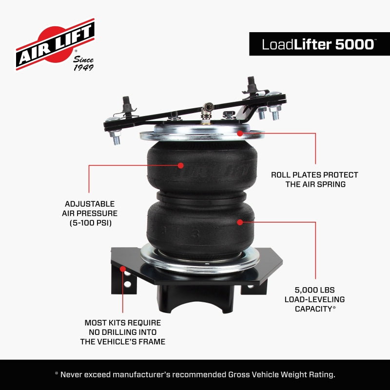 Air Lift LoadLifter 5000 Air Spring Kit for Early Model Pickups