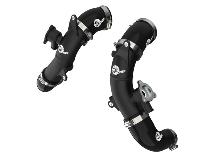 Afe BladeRunner 2.5in Aluminum Hot Charge Pipe - Black for 2022 Toyota Tundra V6-3.5L (TT) - OneFastShop