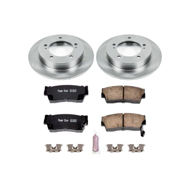 PowerStop Autospecialty OE Front Brake Kit - Chevrolet Tracker / Suzuki Sidekick 1989-1998