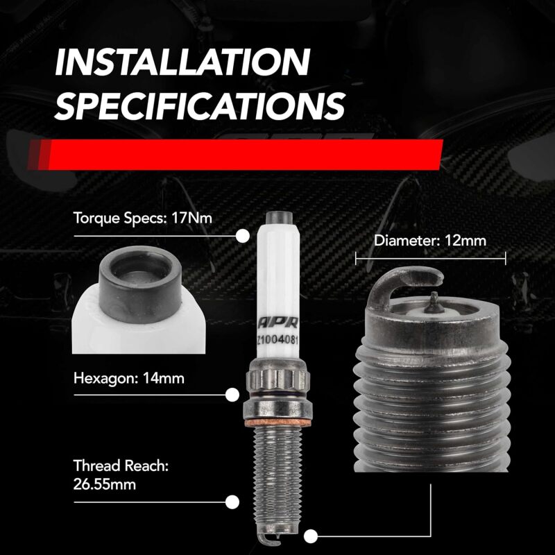 APR Iridium Pro Spark Plug - EA825 / EA839 / 9A2, Heat Range 10 - Single, image 10