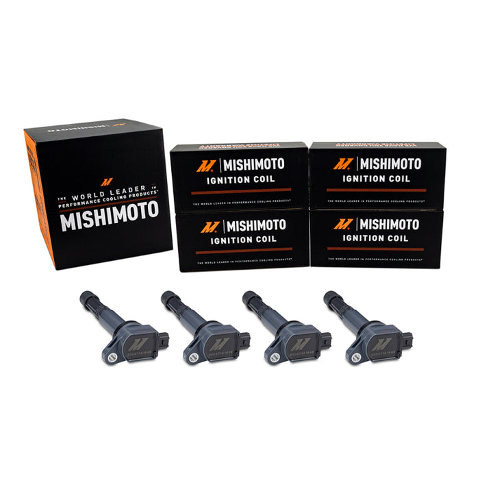 Mishimoto Ignition Coil 4-Pack High Performance Replacement for 08-11 Honda Accord 24L - OneFastShop