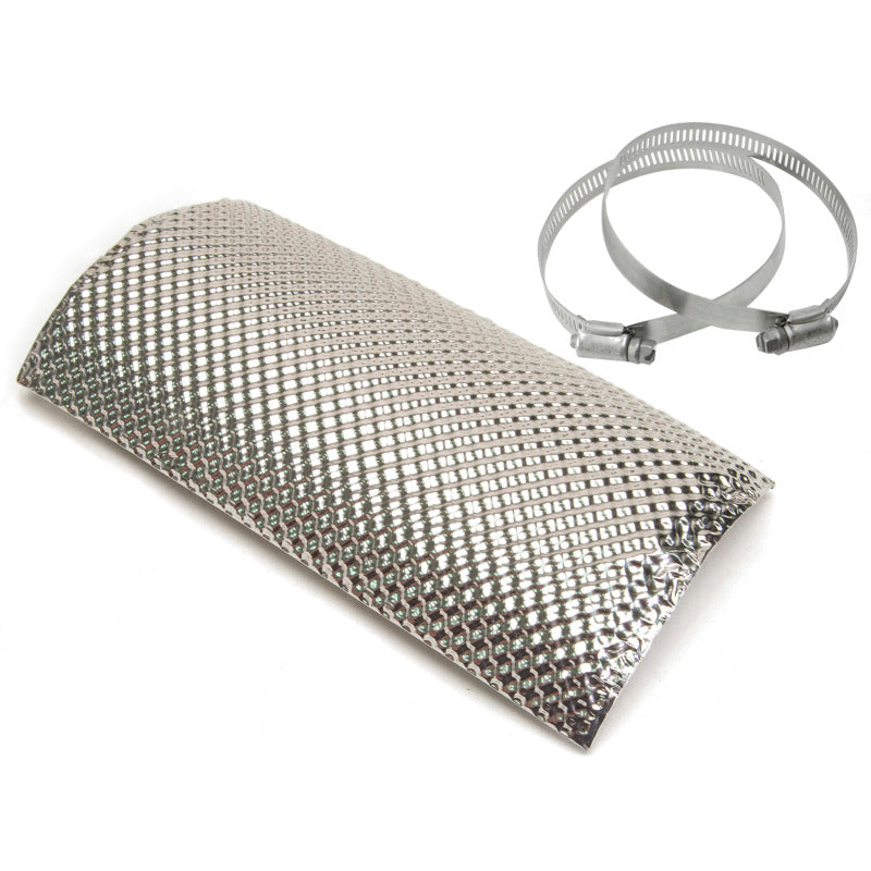 DEI Pipe Shield Stainless Steel Heat Barrier - 8.5in x 4.5in