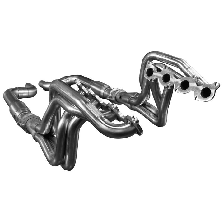 Kooks Headers 1-7/8in Stainless Steel Headers w/ GREEN Catted Connection Pipe for Ford Mustang GT/Dark Horse V8 5.0L - OneFastShop