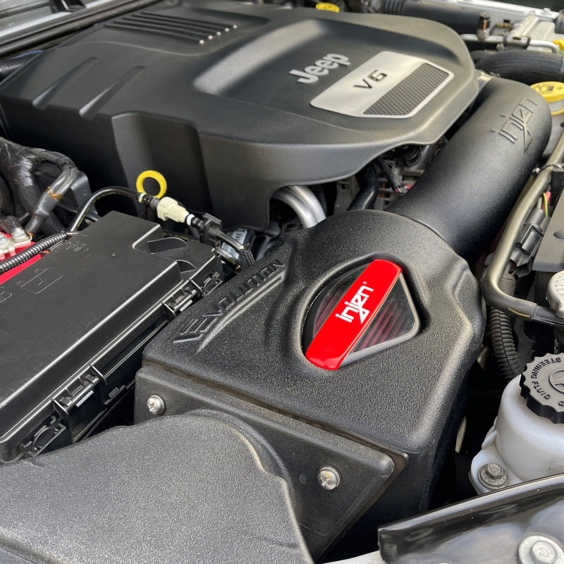 Injen Evolution Intake with Oiled Filter for 12-18 Jeep Wrangler JK V6-3.6L