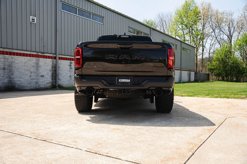 CORSA Black Tip Pro Series Cat-Back Exhaust - Ram 1500 RHO 2025-2026, image 3