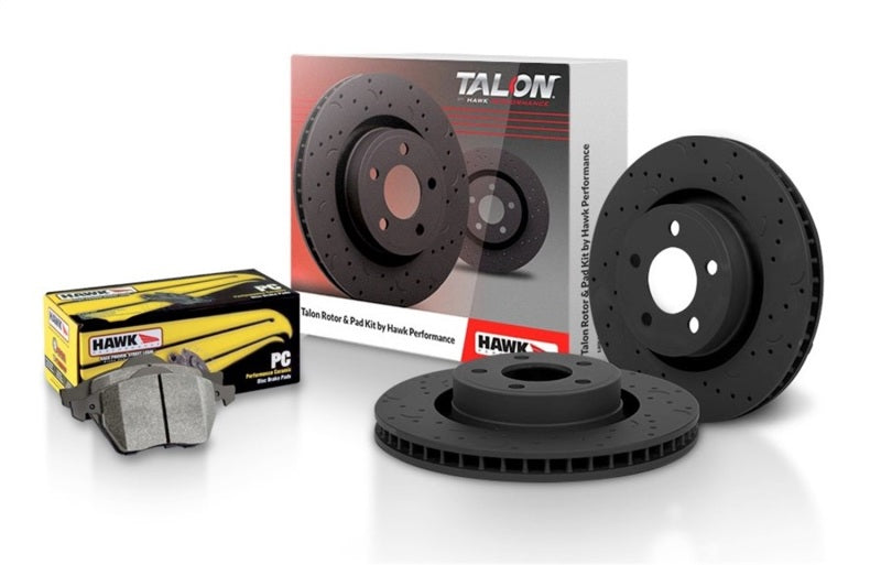 HAWK Talon Rotors High Performance for Dodge Durango SRT 2018 and Jeep Grand Cherokee SRT SRT8 2012-2014