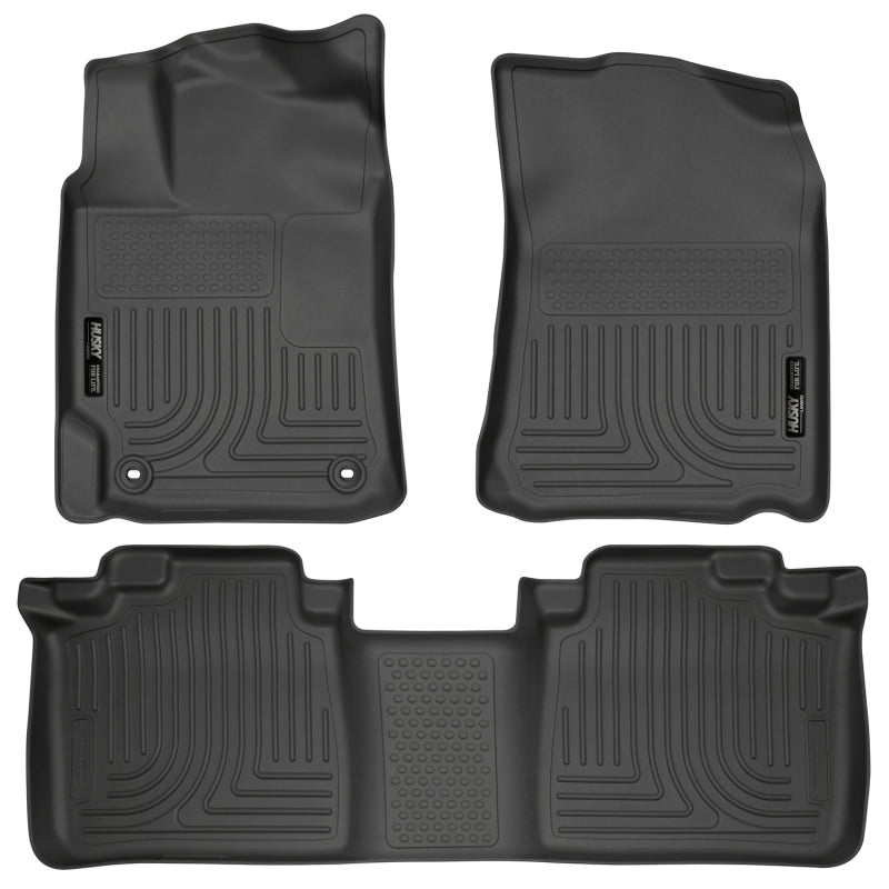 Husky Liners WeatherBeater Combo Black Floor Liners for 2012-2017 Toyota Camry